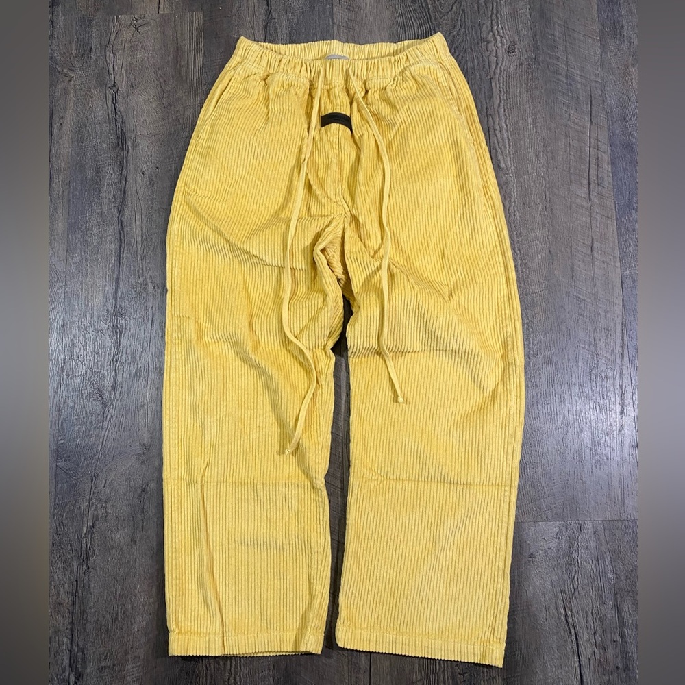 Fear of God Essentials Light Tuscan Corduroy Relaxed Trousers